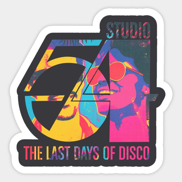 studio 54 last days of disco Sticker by HAPPY TRIP PRESS